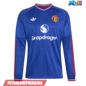 Lacne Muži Futbalové dres Manchester United 2026-27 Dlhy Rukáv - Preč